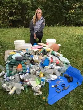 Photo 1 of 5 from the Lance Cove shoreline, CBS post, October 2, 2019