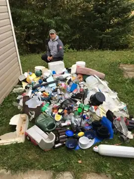 Photo 2 of 5 from the Lance Cove shoreline, CBS post, October 2, 2019